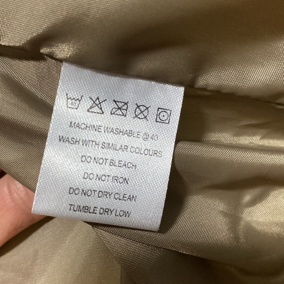 NWOT MESHKI Light Taupe Nylon Puffer Jacket - Picture 10 of 14